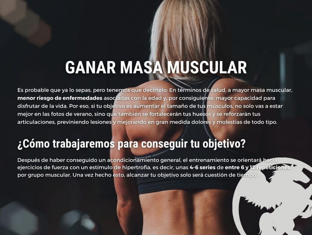 GANAR MASA MUSCULAR - CLASES SMART